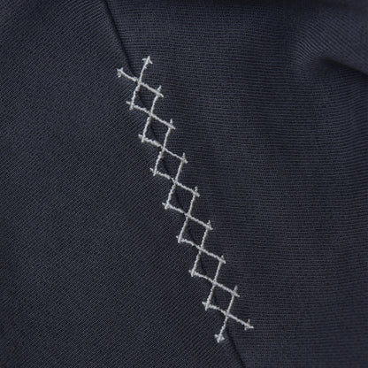 Cloud Dancer Stitch Hoodie - CHAR
