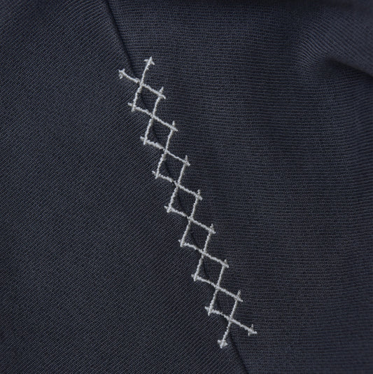 Cloud Dancer Stitch Hoodie - CHAR