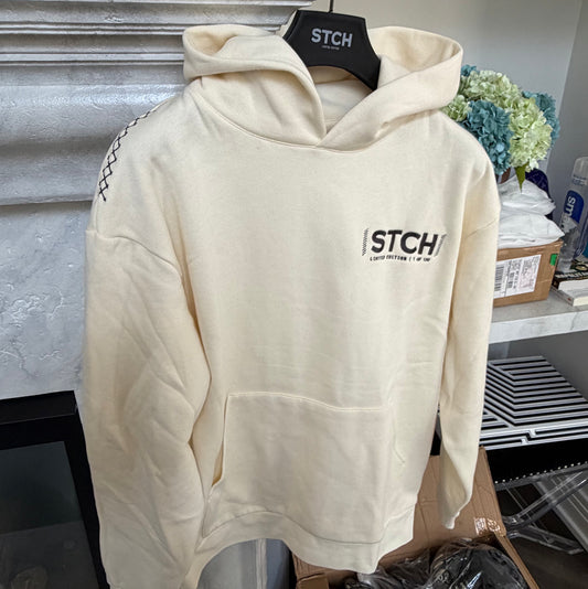 Cloud Dancer Stitch Hoodie - IVY